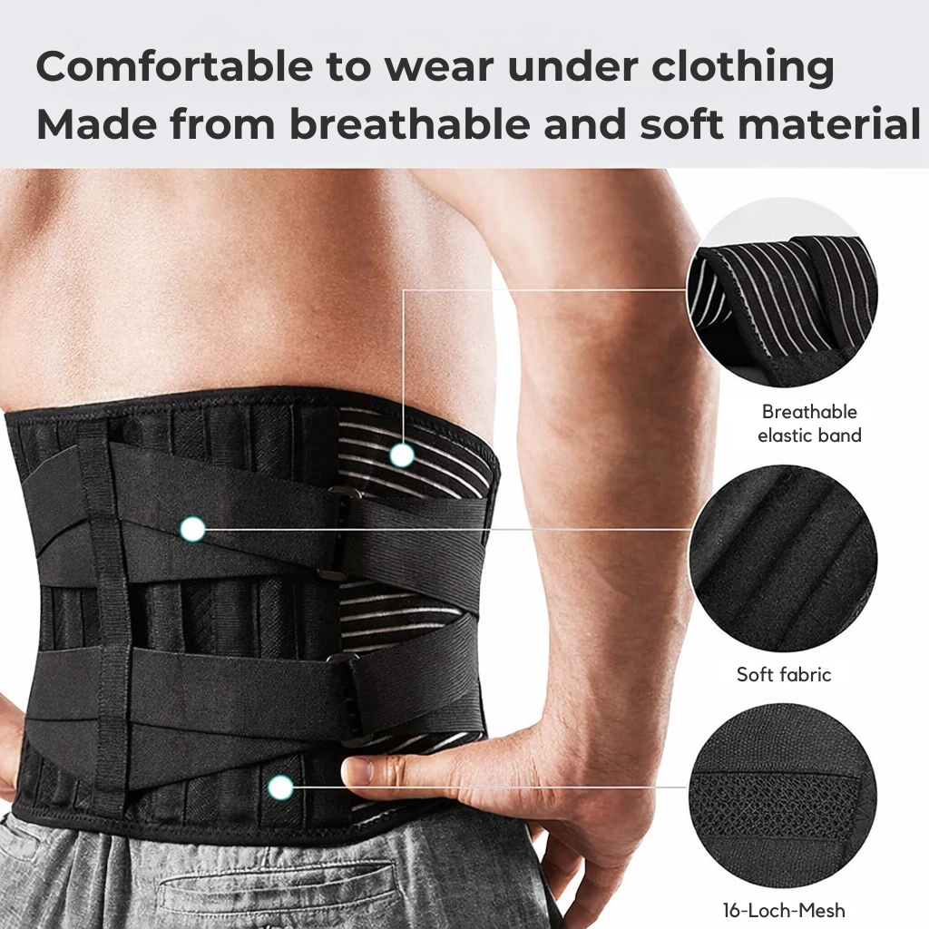Lumbar Support Belt | 360 Degree Stabilization for Back Support