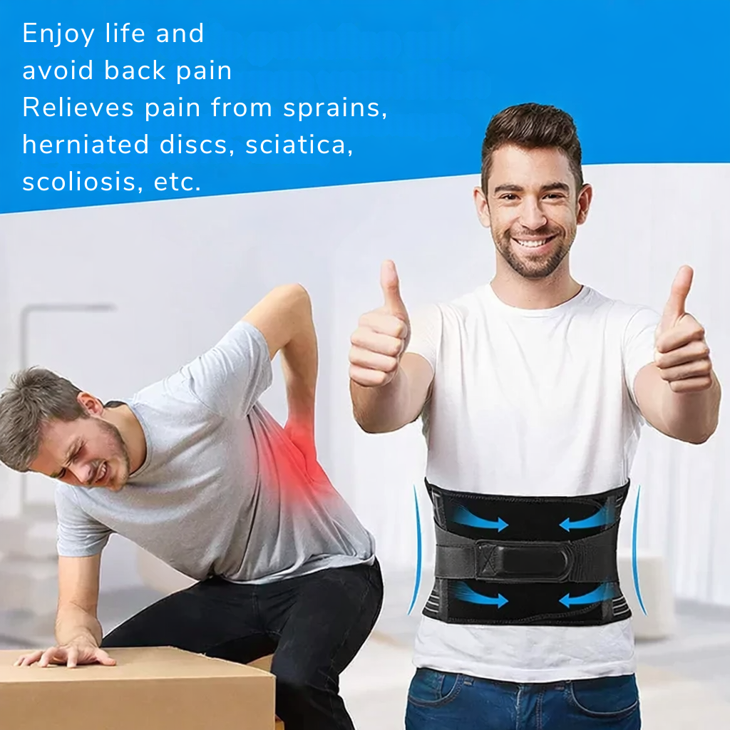 Lumbar Support Belt | 360 Degree Stabilization for Back Support
