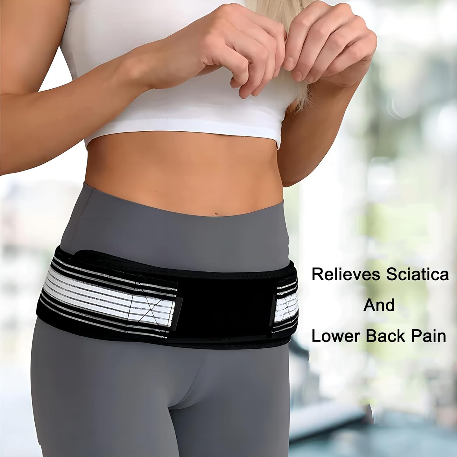 Adjustable Hip Support Belt for Sciatica Relief - Back Support