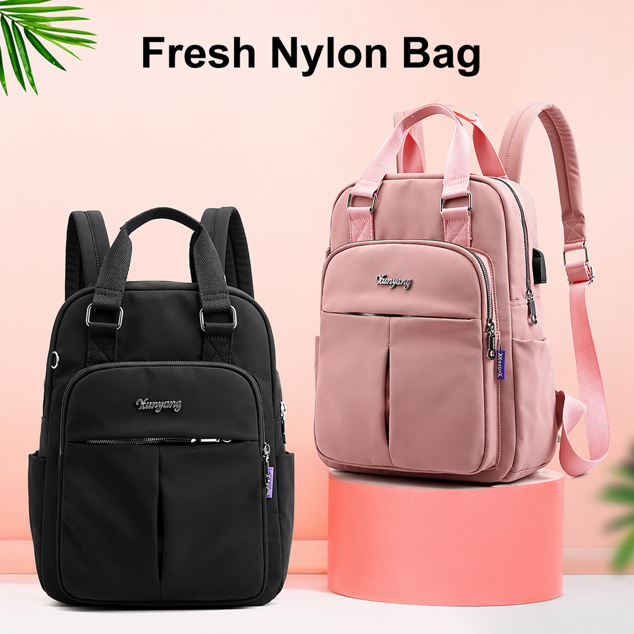 Waterproof Backpack with USB Charging | Multiple Compartments