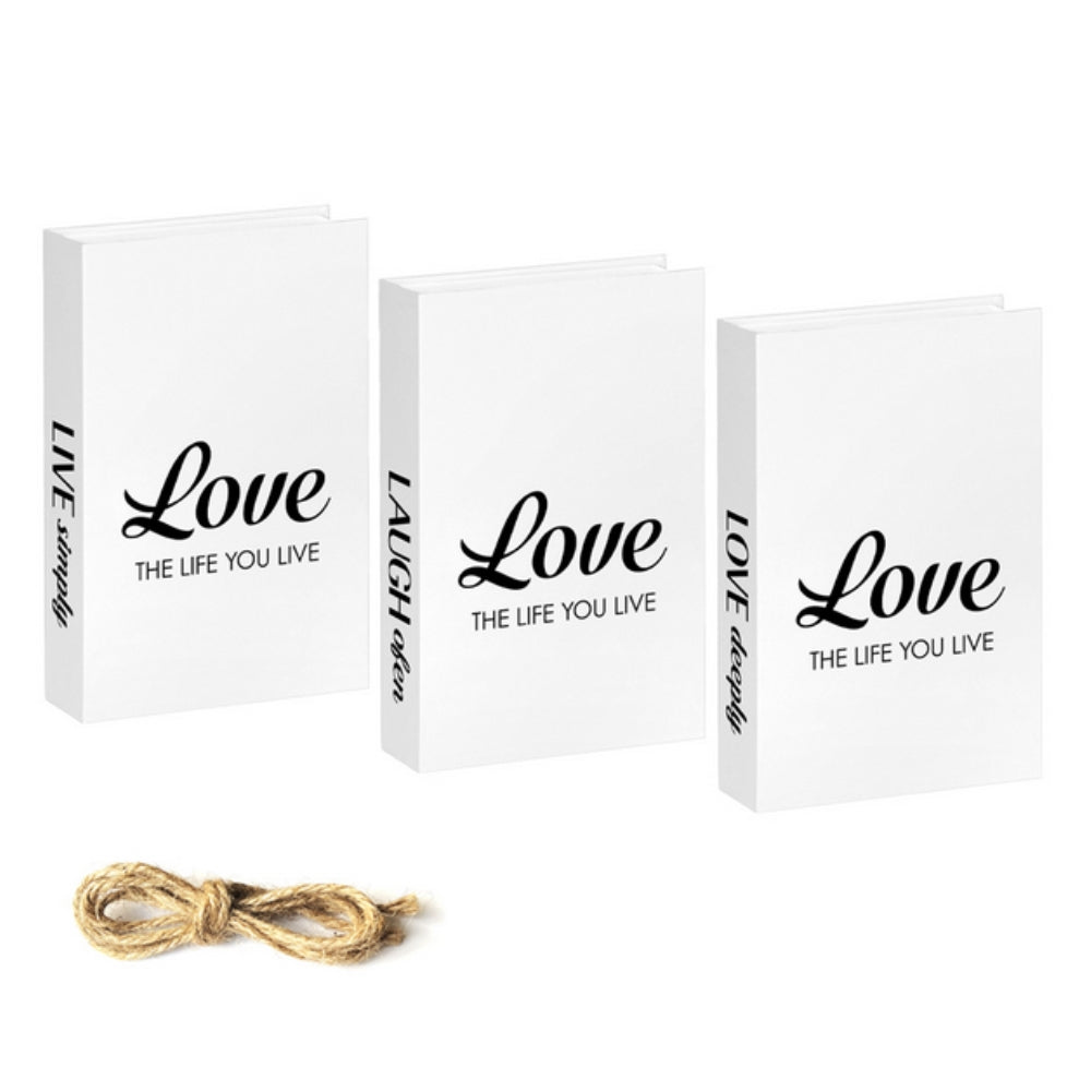 Chic Faux Book Display for Elegant Home Styling