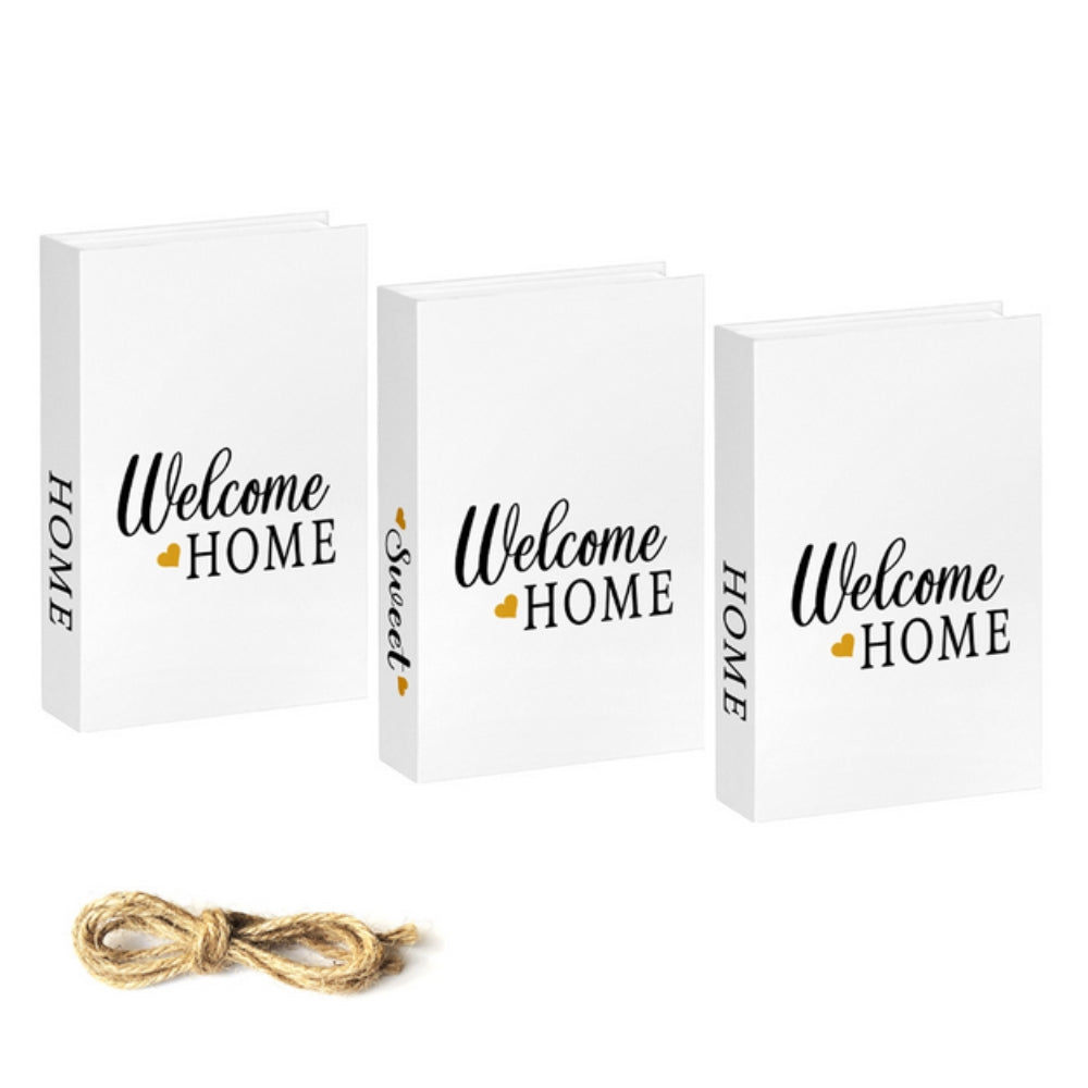 Chic Faux Book Display for Elegant Home Styling