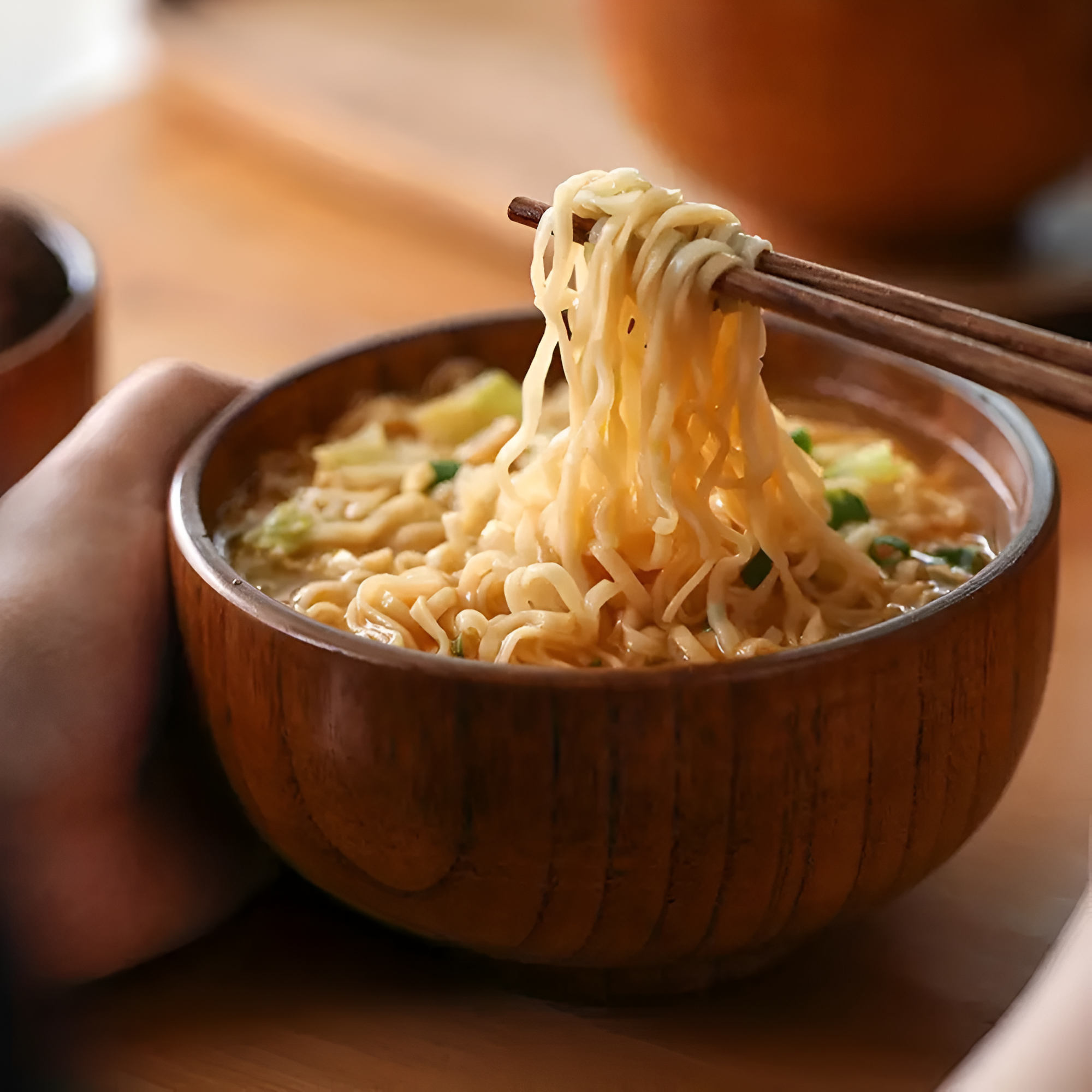 Elegant Natural Wood Serving Bowl - Perfect for Any Occasion