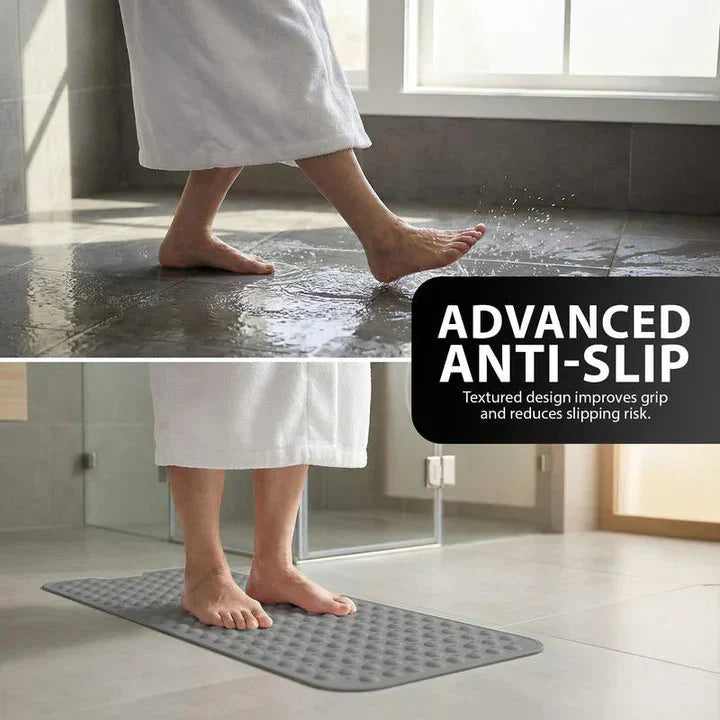 Non-Slip Bath Mat | Textured Surface | Quick Water Drainage