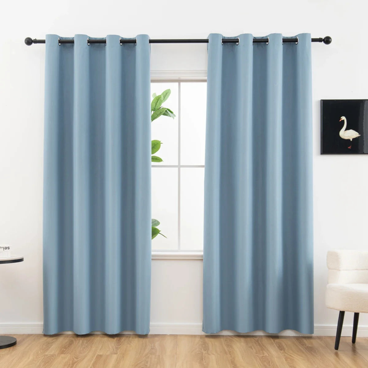 SLEEPWELL - Complete Blackout Curtains with Insulated Design for Any Room