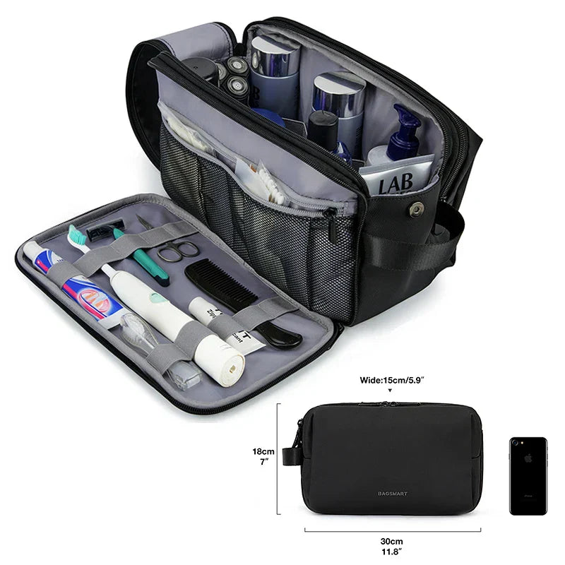 Versatile Waterproof Travel Organizer for Toiletries & Cosmetics