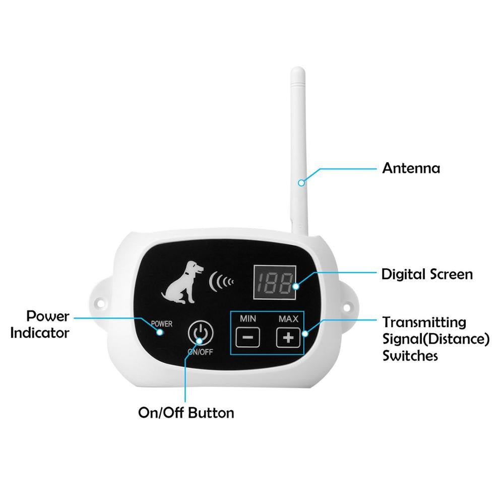 Portable Pet Containment System with Training Feature
