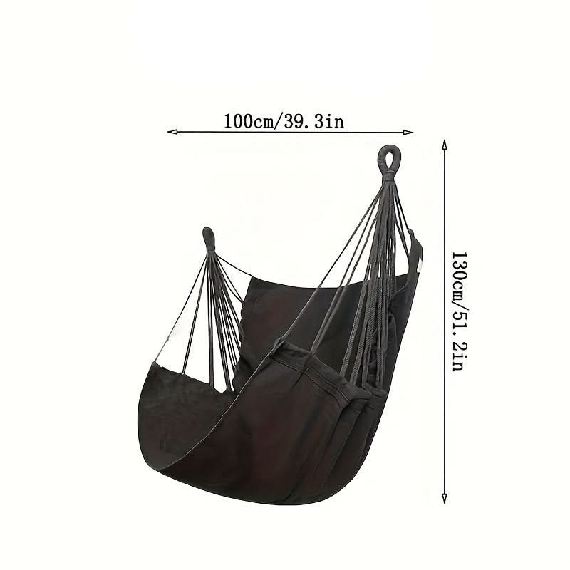 Indoor and Outdoor Relaxation Hammock Chair for Leisure Use