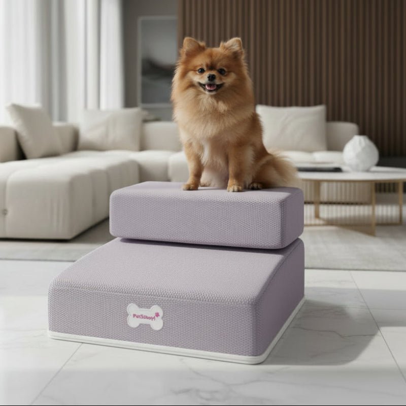 Elegant Pet Steps for Easy Access to Furniture