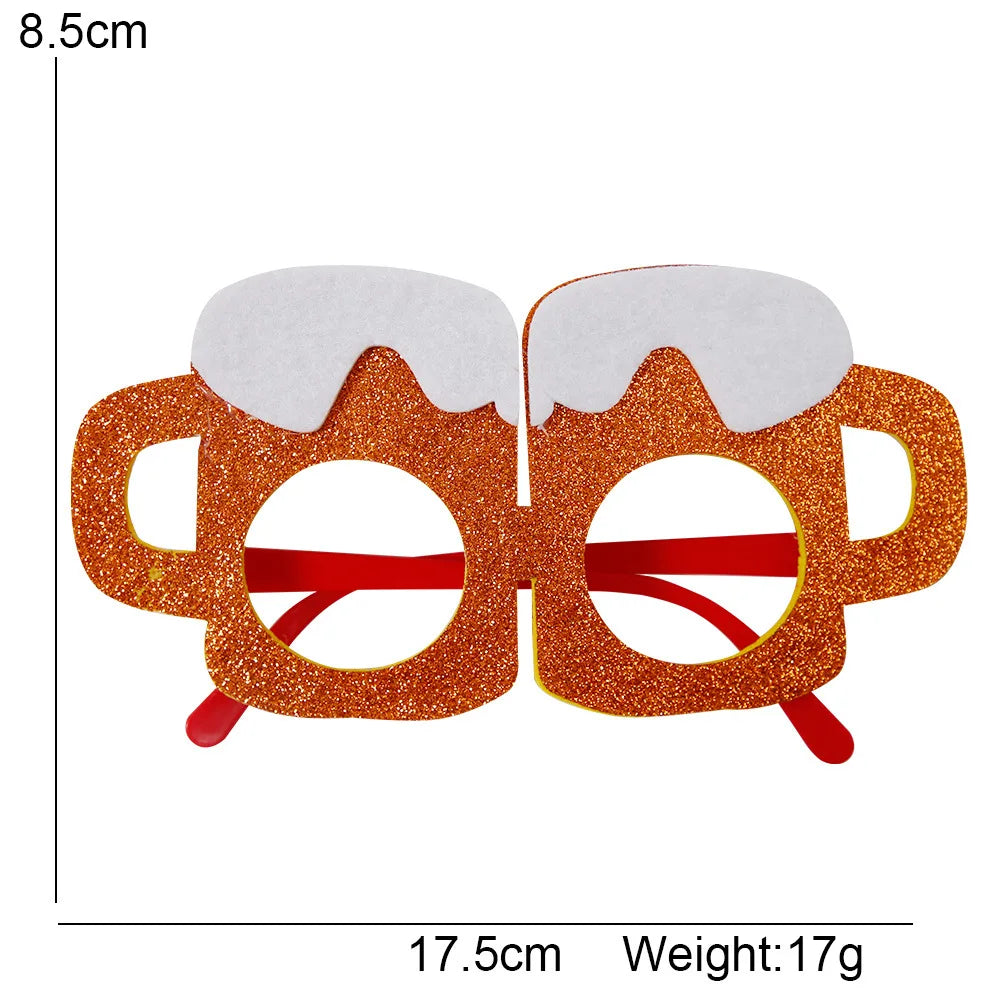 Festive Beer Mug Glasses | Fun Party Accessories for Celebrations