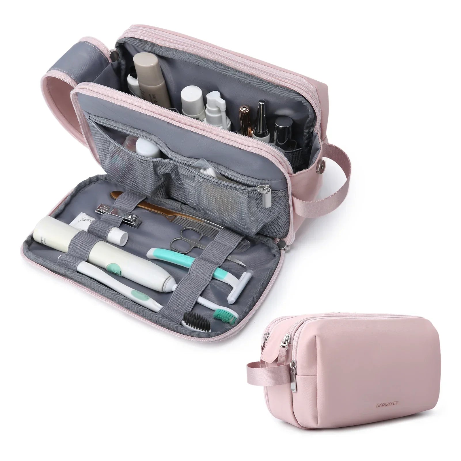 Versatile Waterproof Travel Organizer for Toiletries & Cosmetics