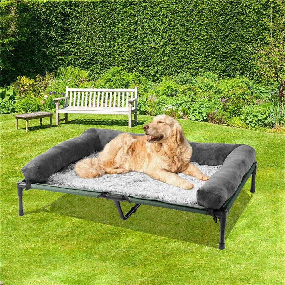 Outdoor Elevated Canine Rest Bed for Ultimate Comfort