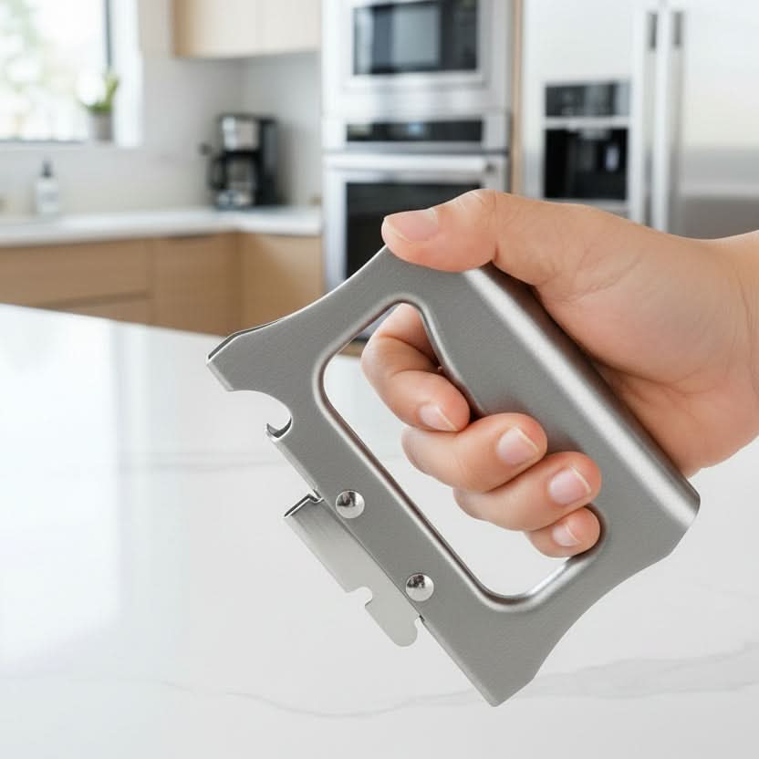 Compact Utility Kitchen Opener in Stainless Steel