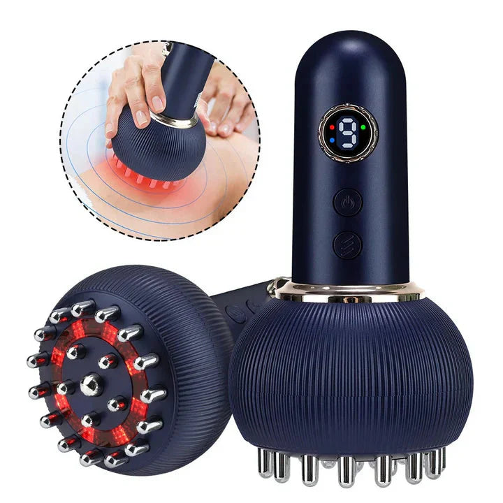 Multifunctional Massager – Infrared Heat, Vibration, Microcurrent & Red Light