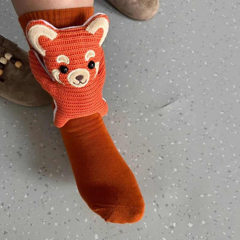 Snuggly Home Slippers with Charming 3D Animal Accents