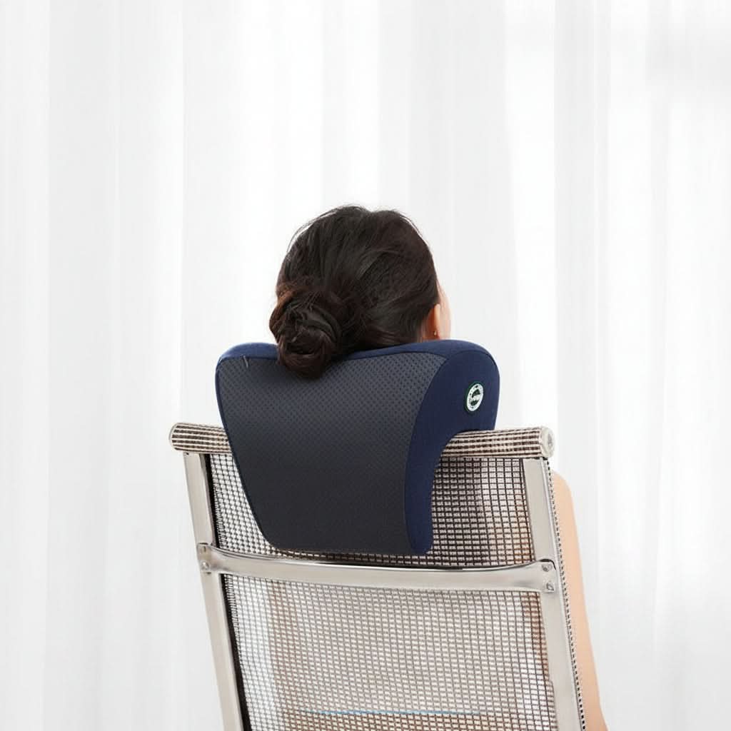 Memory Foam Neck Support Pillow for Everyday Napping