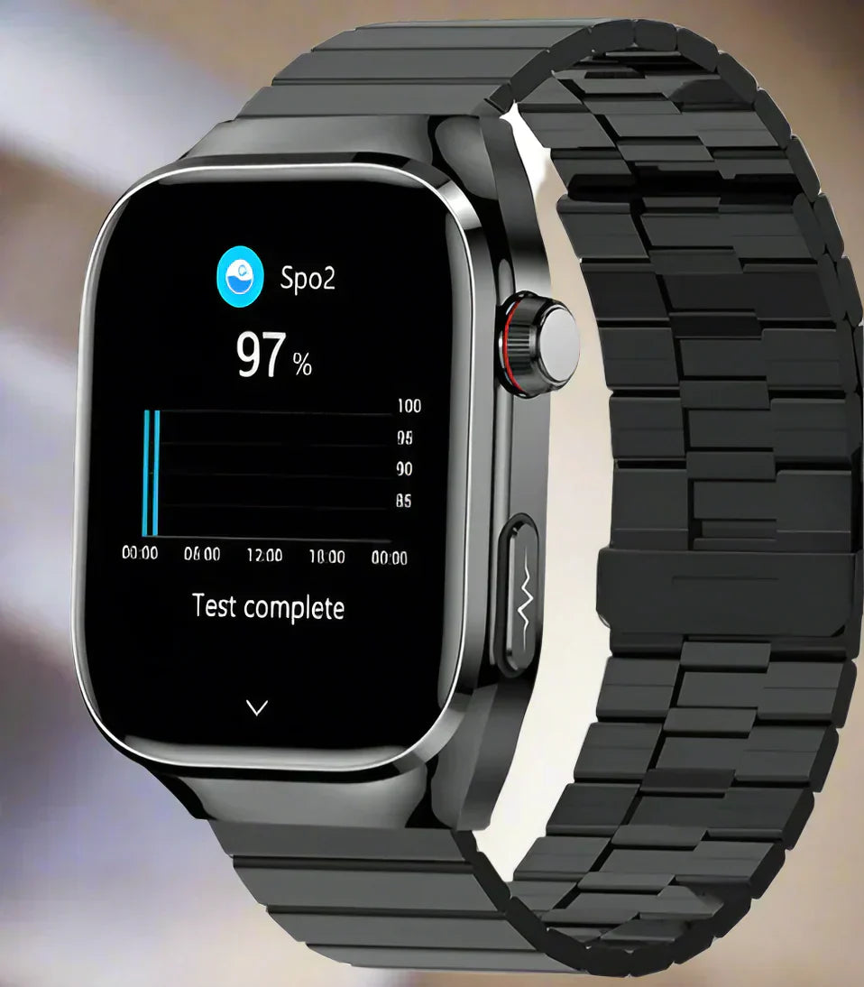 HealthSmart Tracker: Blood Sugar, ECG, Uric Acid & More