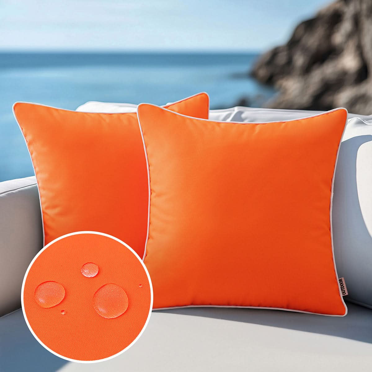 Outdoor Cushion Covers for Garden and Patio Decoration
