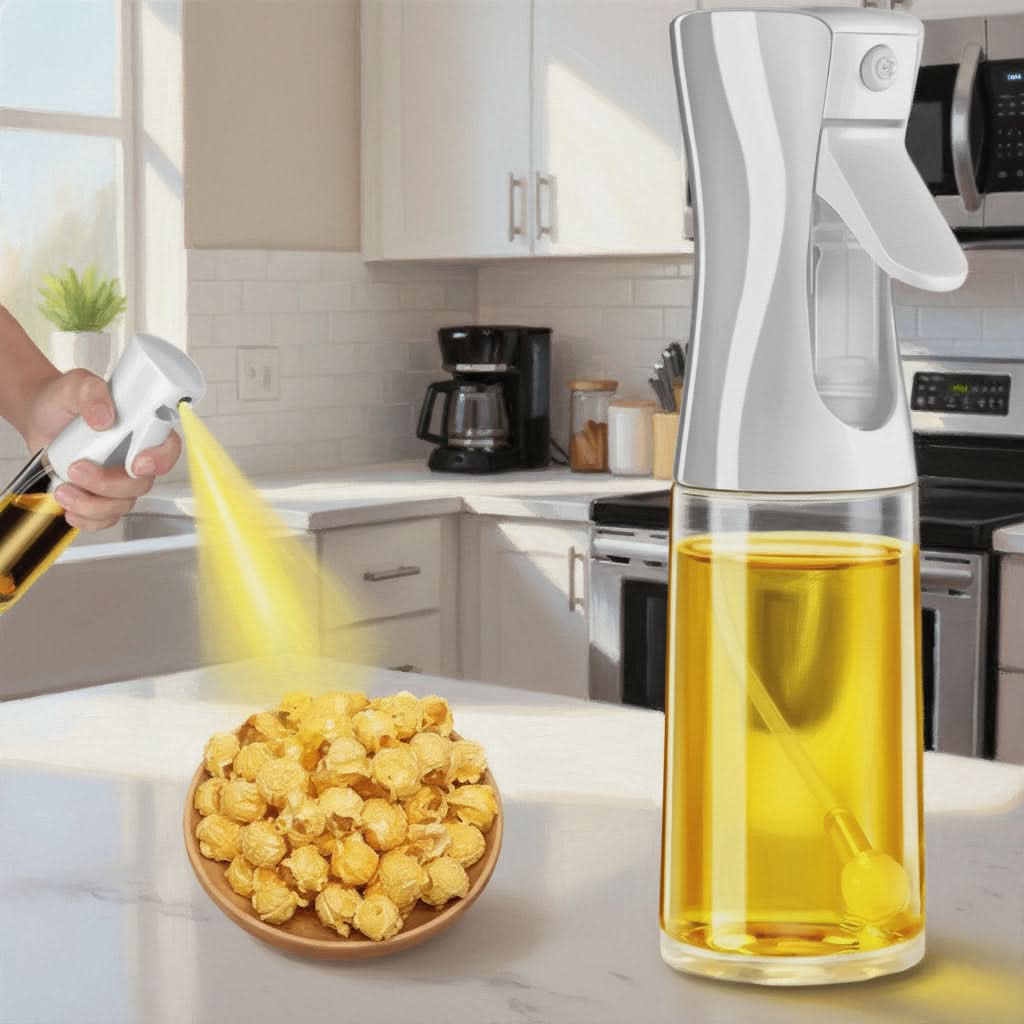 Reusable Food-Grade Olive Oil Sprayer with Mist Function