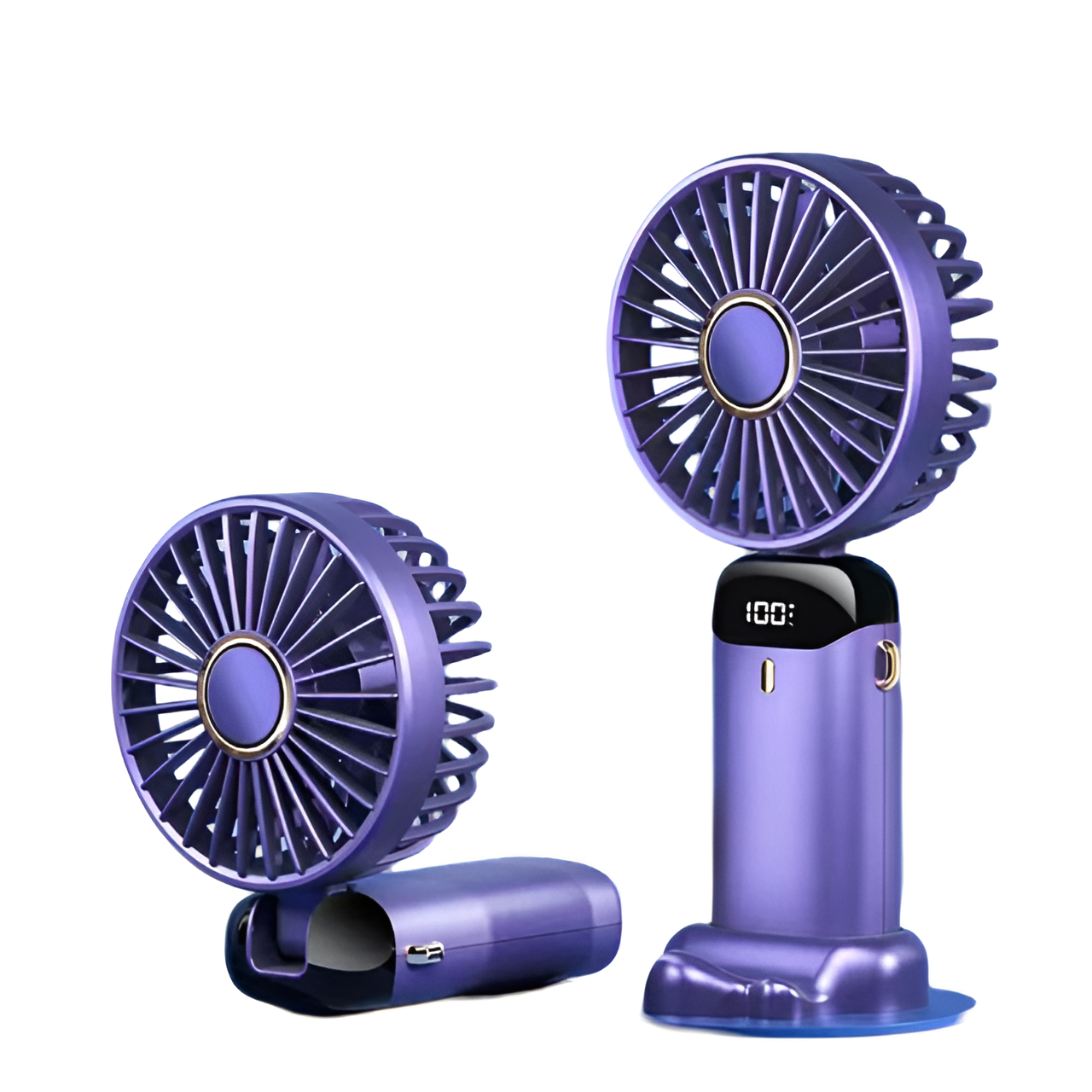 Compact USB Rechargeable Handheld Cooling Fan