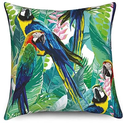 Hawaiian Palm Leaf Sofa Cushion Cover for Home Decor