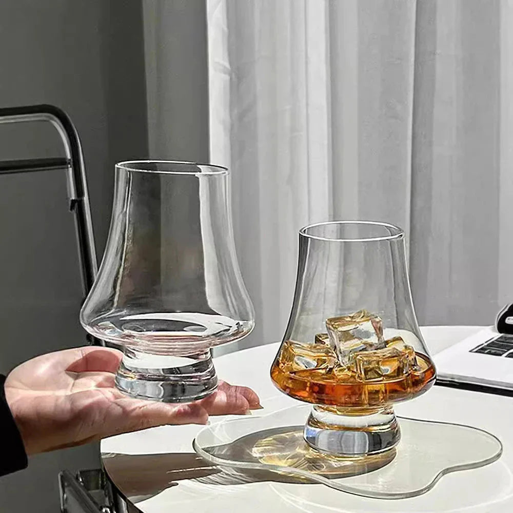 Aroma-Enhancing Shaped Glasses for Whisky Enjoyment