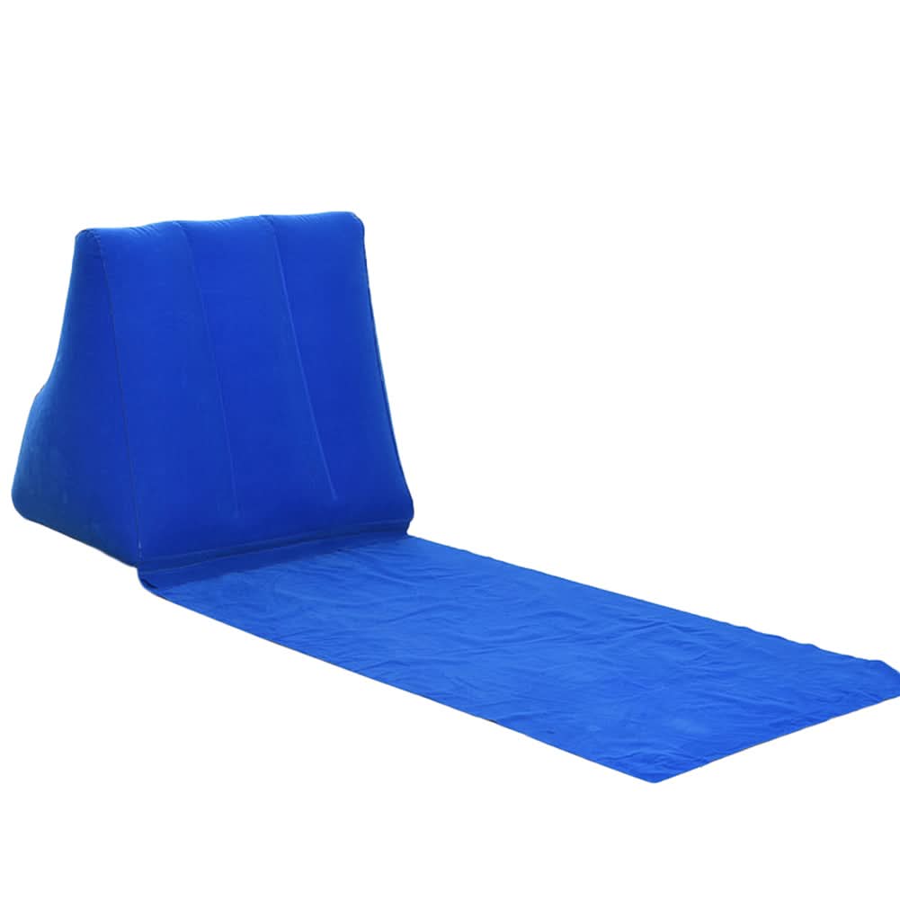 Inflatable Relaxation Lounge Chair with Comfortable Back Support