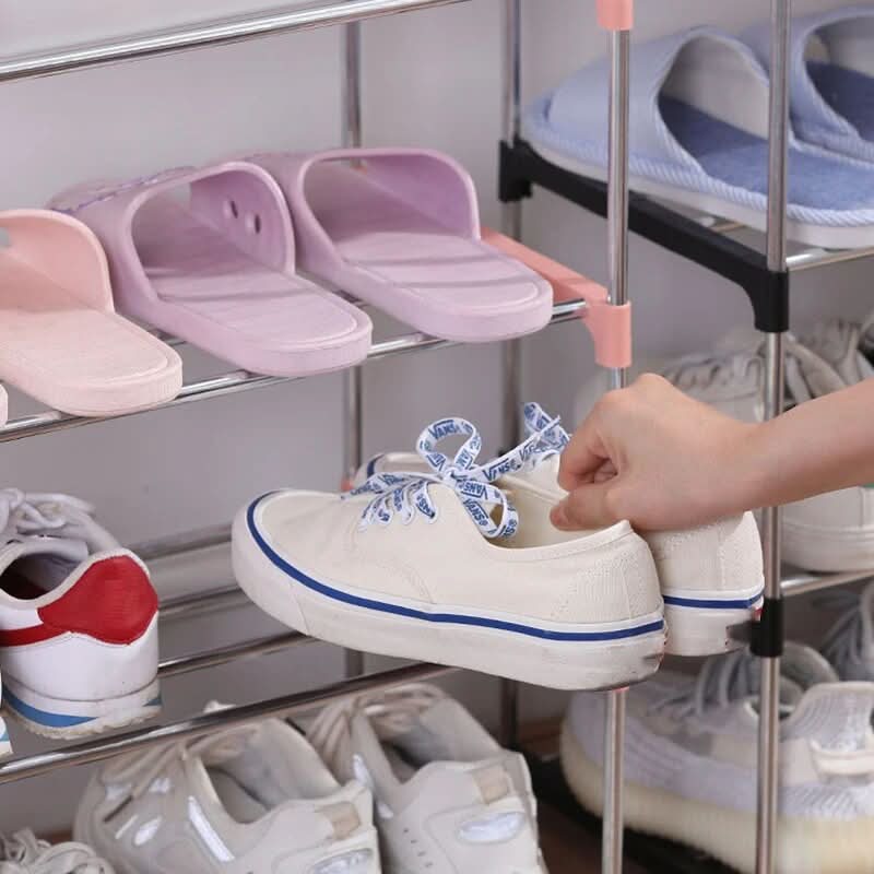 Multi-Tier Storage Shoe Organizer for Home Use