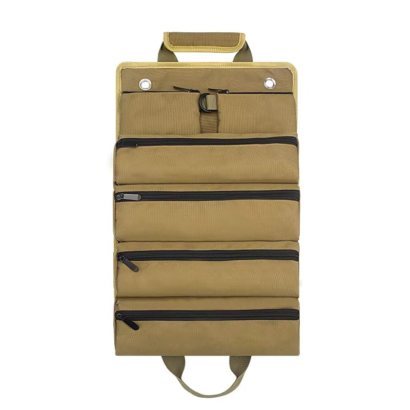 Tool Bag with Removable Sections – Roll-up Design