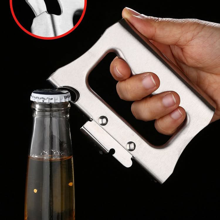 Compact Utility Stainless Steel Kitchen Bottle Opener