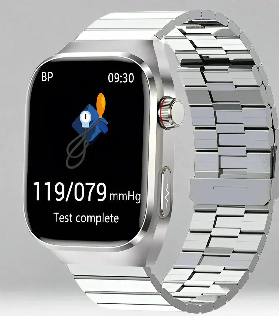 HealthSmart Tracker: Blood Sugar, ECG, Uric Acid & More