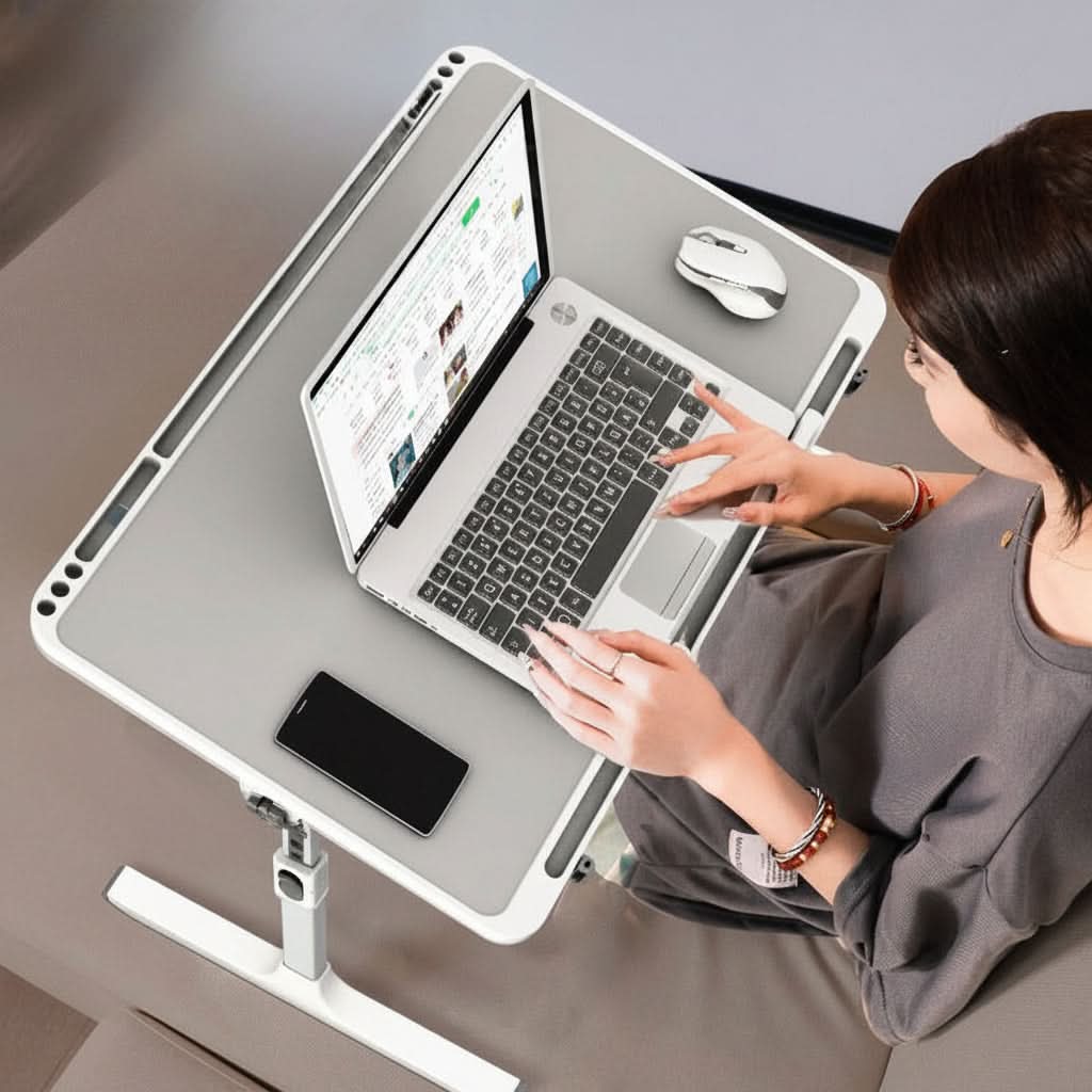 Portable Laptop Desk for Comfortable Viewing and Support
