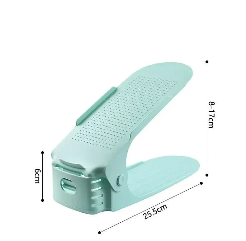 Space-Saving Shoe Organizer Set – Adjustable Stacking System