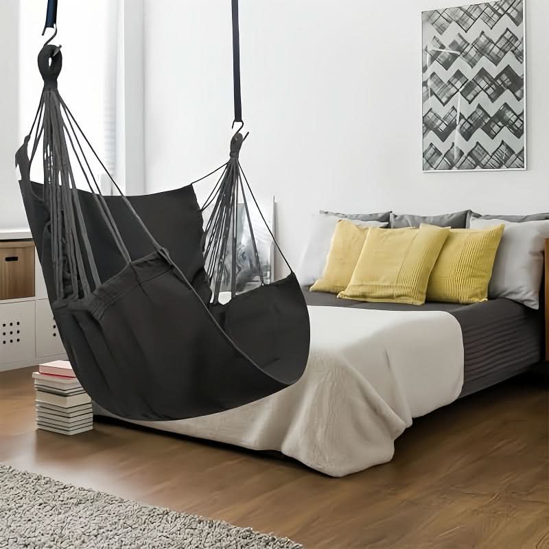 Indoor and Outdoor Relaxation Hammock Chair for Leisure Use
