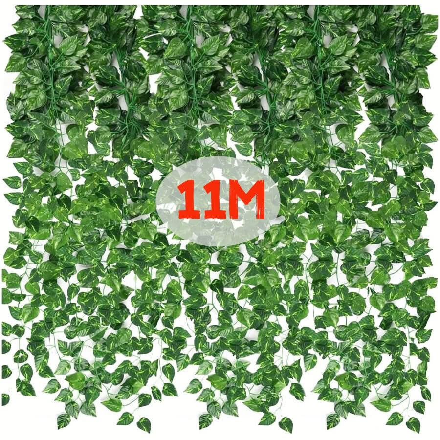 Hanging Vine Decoration – Faux Green Ivy Garland