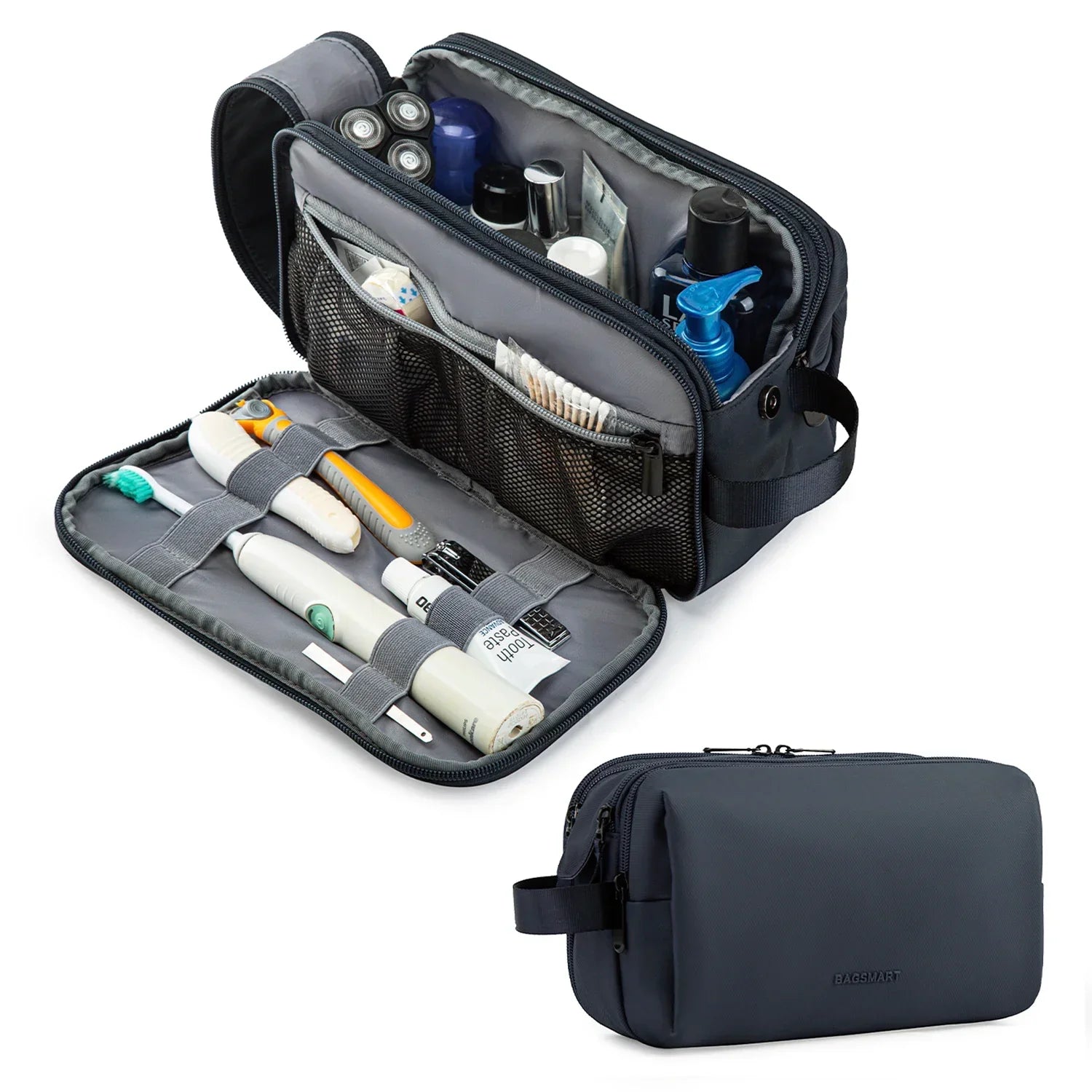 Versatile Waterproof Travel Organizer for Toiletries & Cosmetics