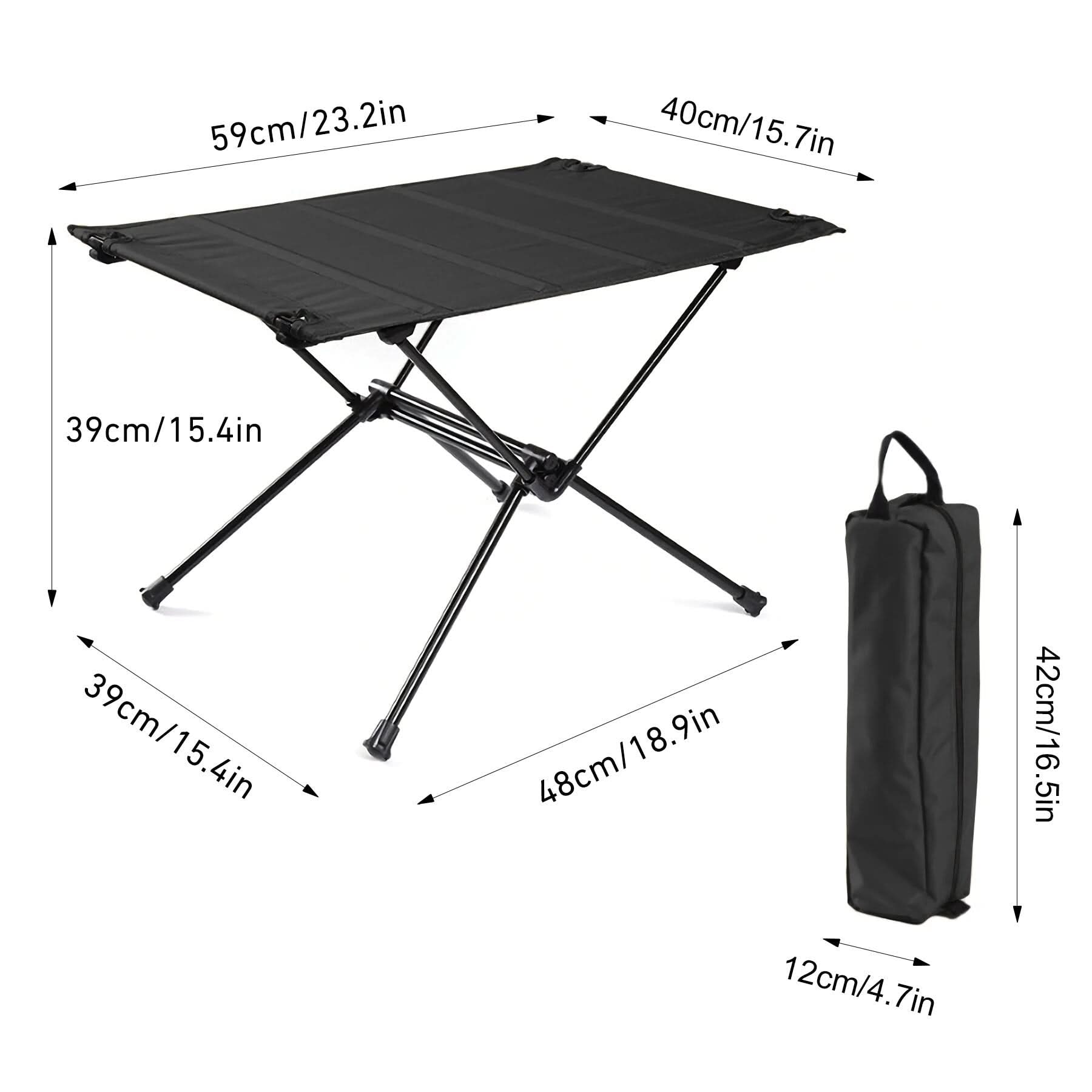 Lightweight Folding Picnic Table with Easy Setup Design