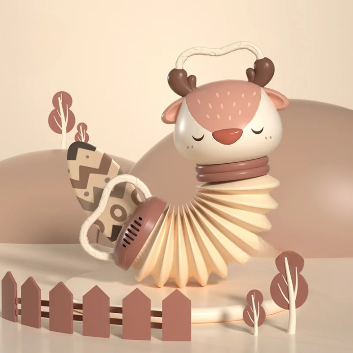 Melody Playmate: All-in-One Baby Accordion and Rattle
