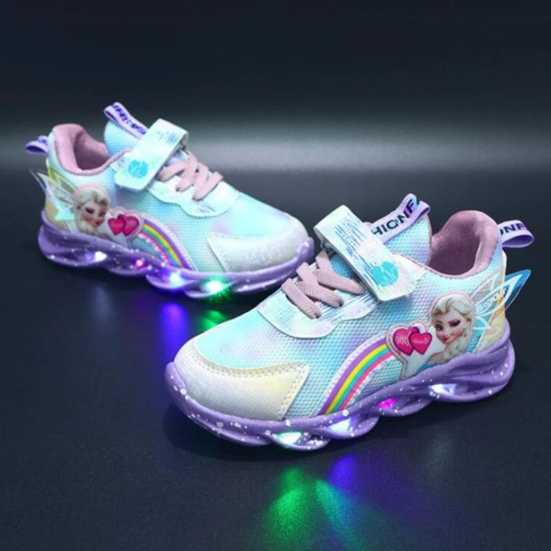 Glowing Fairy Tale Sneakers for Kids with LED Lights