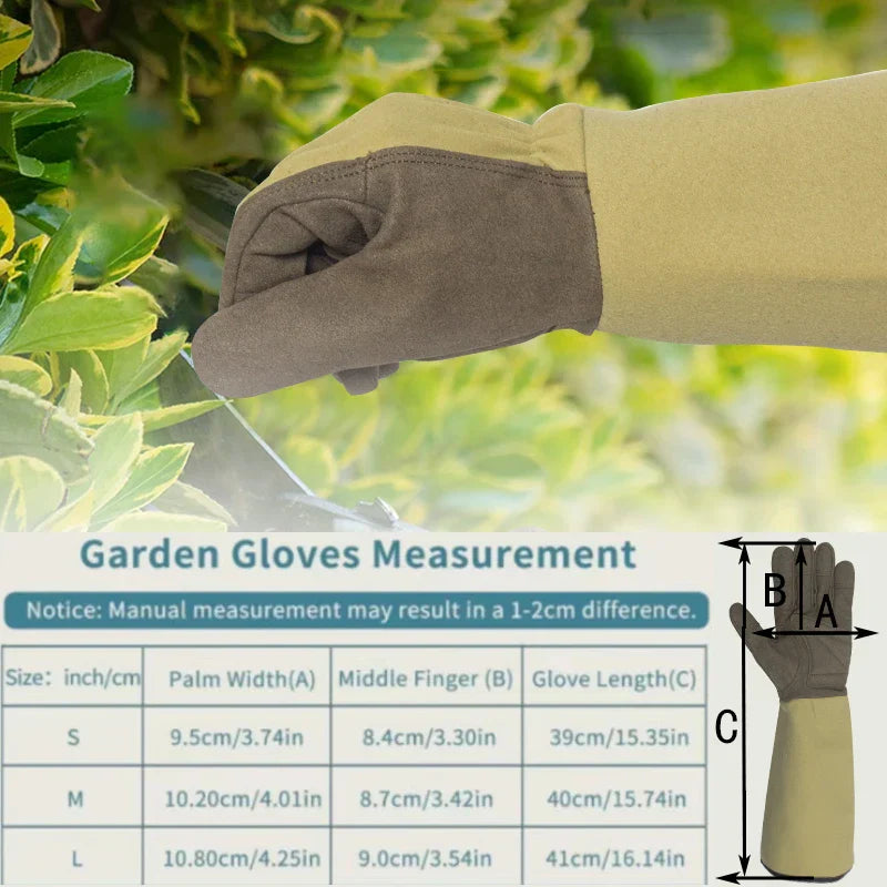 Protective & Comfortable Gardening Gloves for Women | 1 Pair
