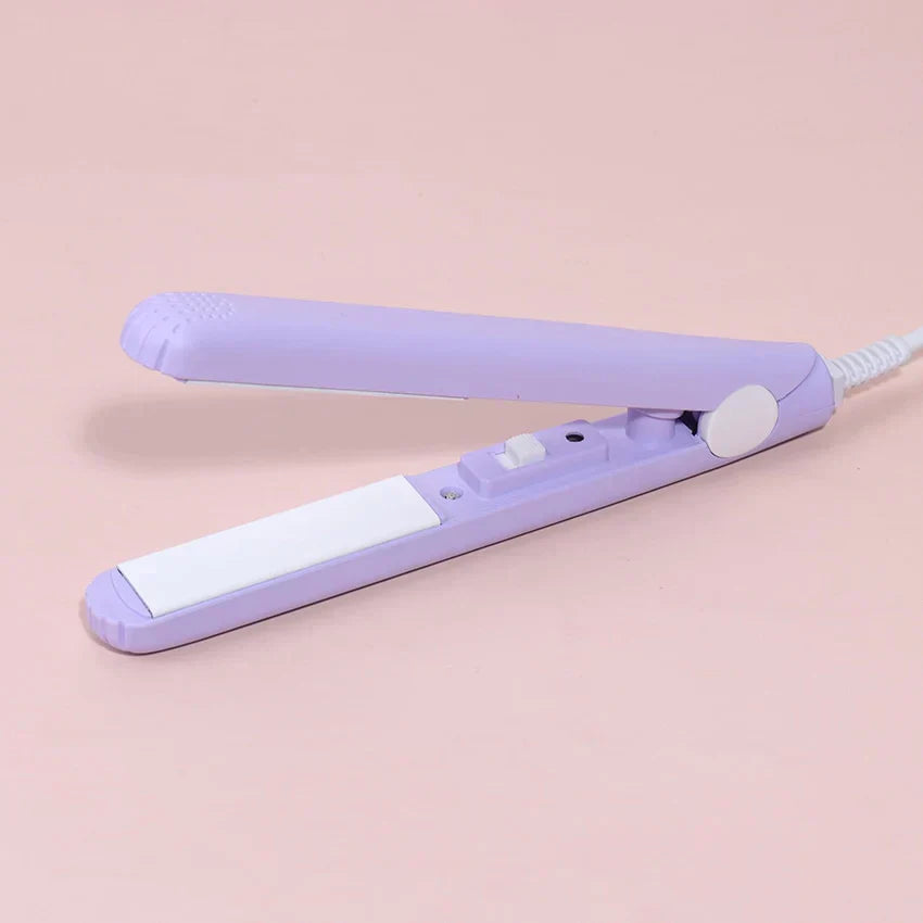 Compact Curling and Straightening Iron for Effortless Styles
