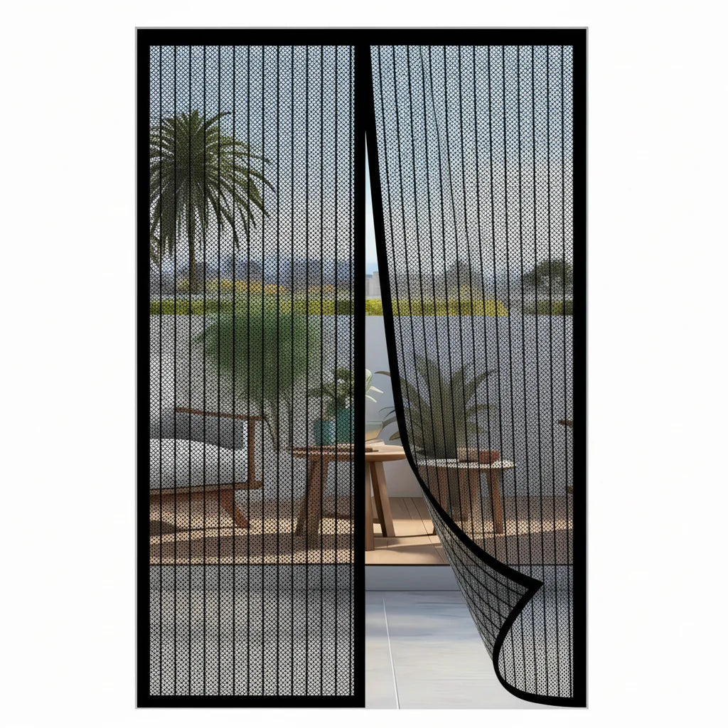 InsectGuard - Hands-Free Mosquito Barrier Curtain 100x210 cm