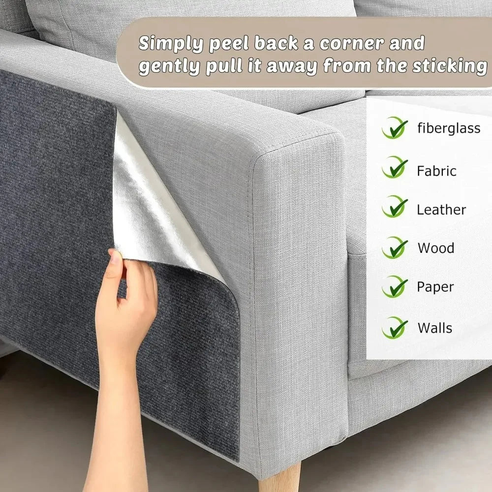 Transparent Scratch Shield to Protect Your Home from Cats