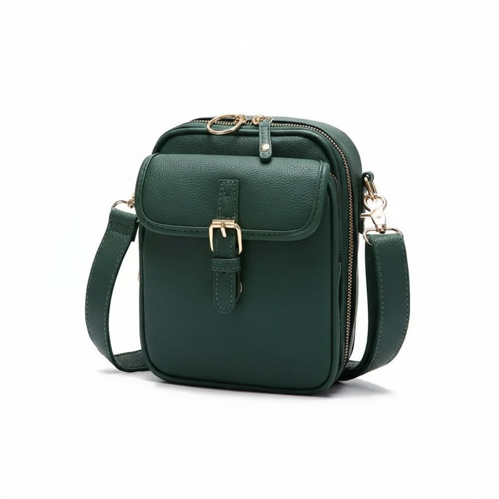Sleek Anti-Theft Crossbody Bag with Adjustable Strap