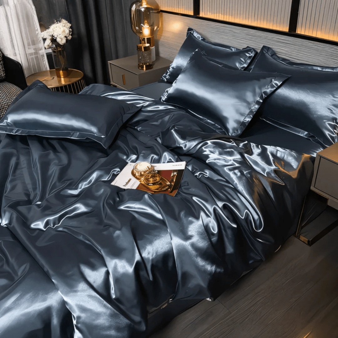 Elegant Satin Bed Linen Set for Unmatched Relaxation