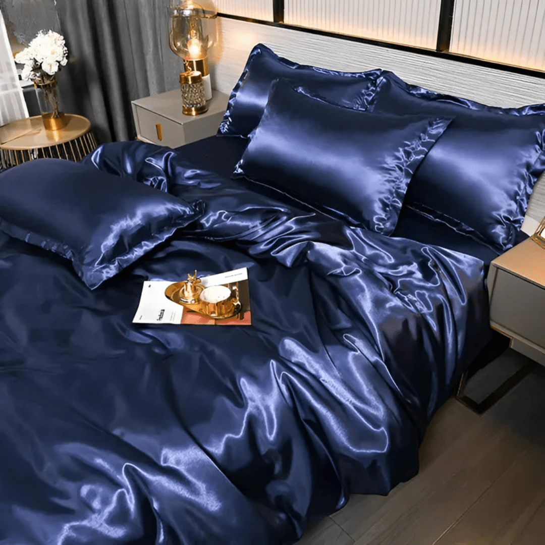 Elegant Satin Bed Linen Set for Unmatched Relaxation