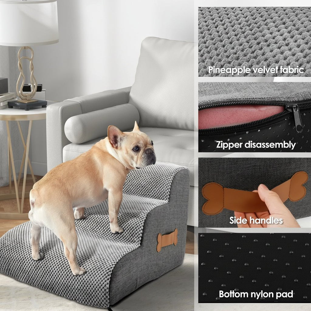 Pet-Friendly Steps for Easy Access to Furniture
