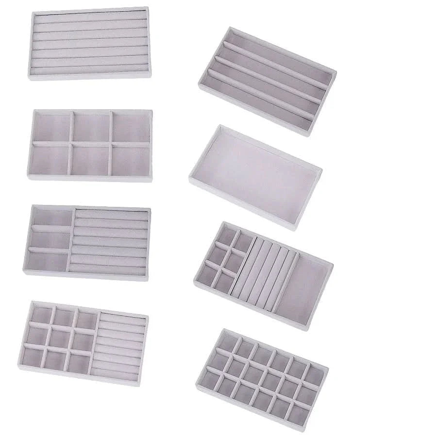 8-Piece Jewelry Organizer Set for Women