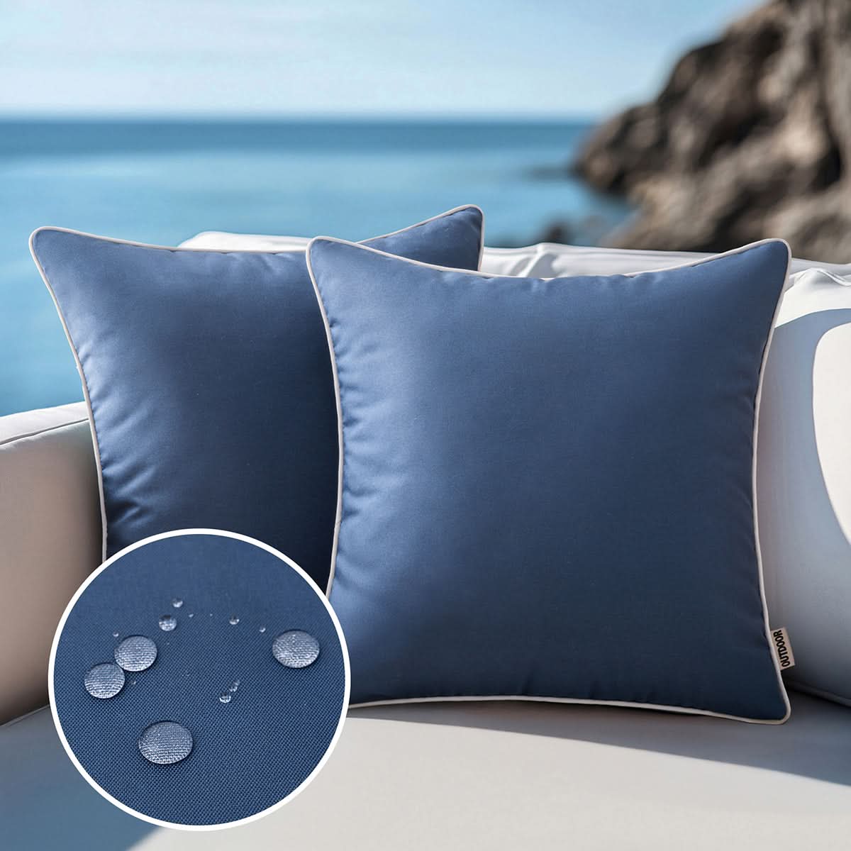 Outdoor Cushion Covers for Garden and Patio Decoration