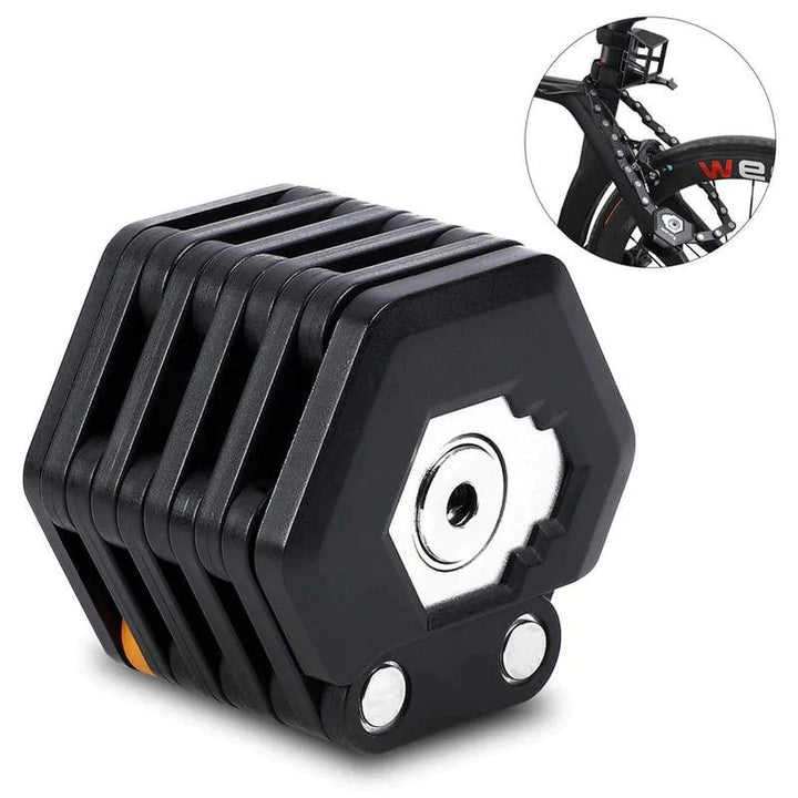 SecureFold Compact Bike Lock for Ultimate Theft Defense